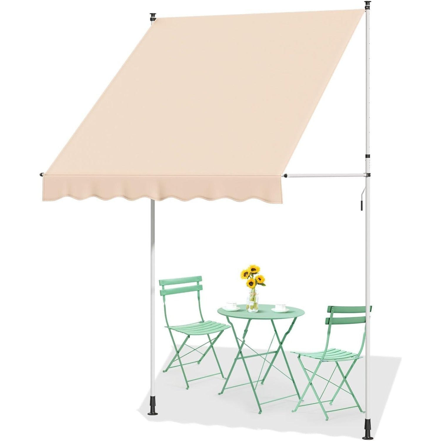 YODOLLA adjustable awning for customizable outdoor shade.